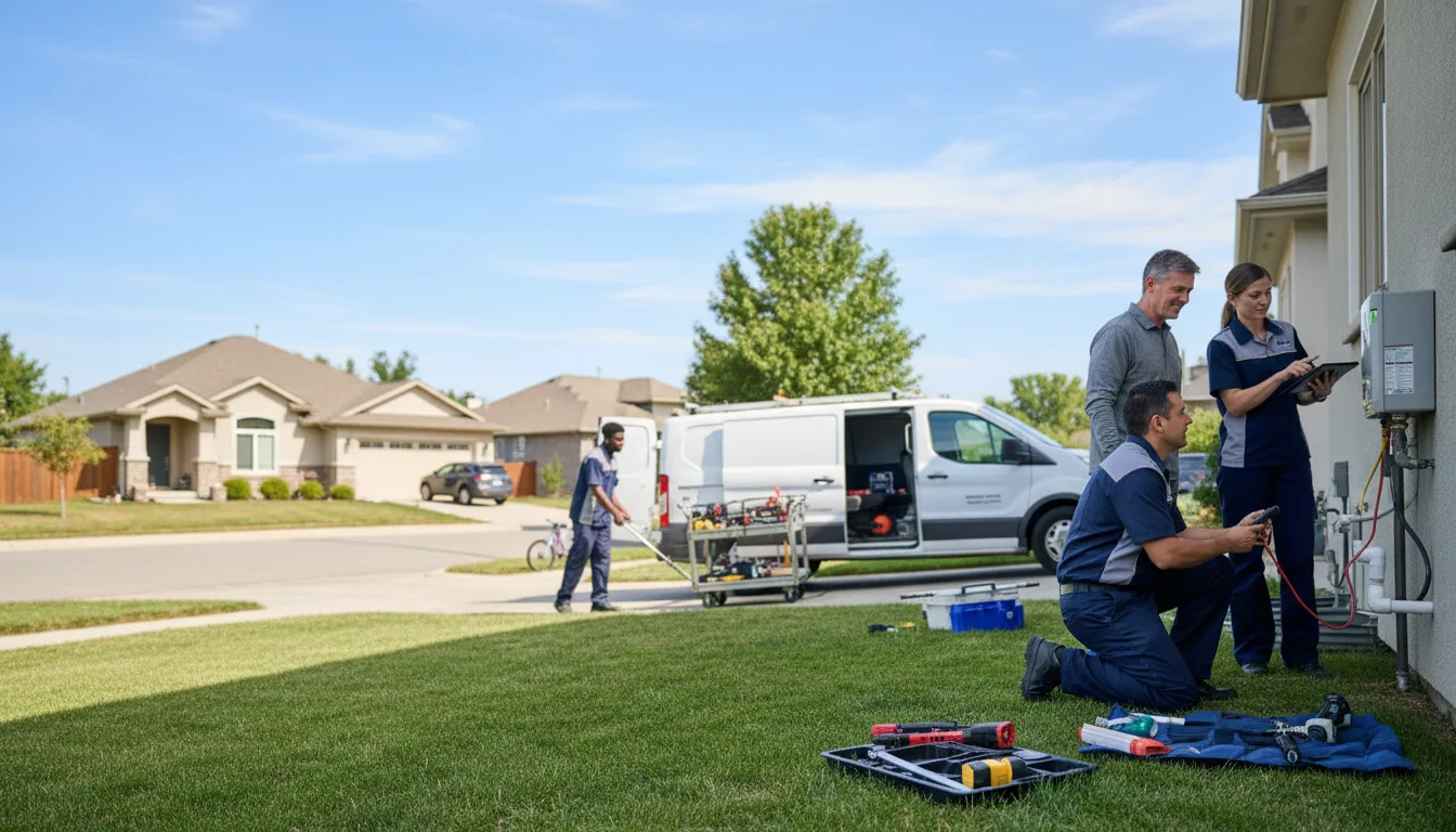 Tankless water heater service in Mcclellandtown, PA